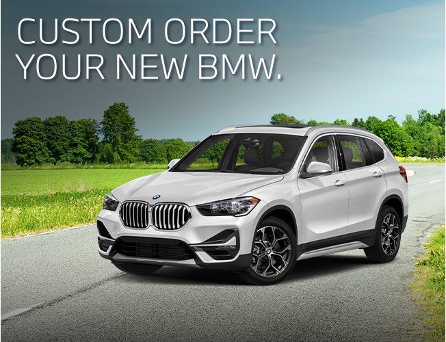 custom order your new BMW offer