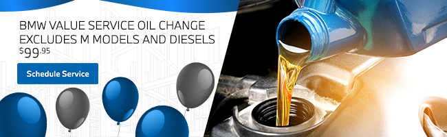BMW Value Service Oil Change Excludes M Models And Diesels