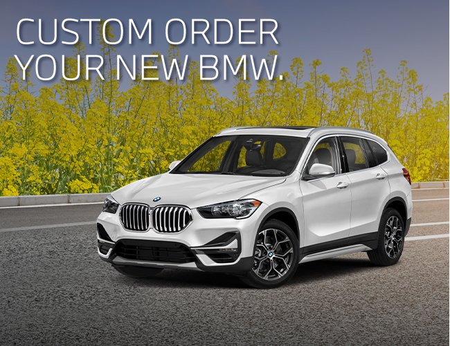custom order your new BMW offer