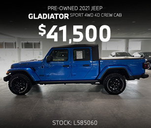 preowned Jeep Gladiator