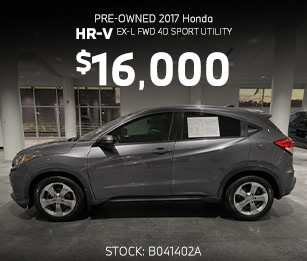 pre-owned 2017 Honda HR-V