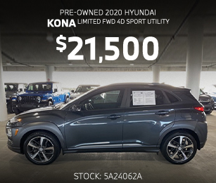 pre-owned 2020 Hyundai Kona
