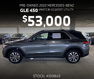 pre-owned Mercedes-Benz GLE 450
