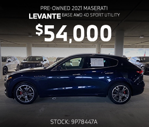 pre-owned 2021 Maserati Levante