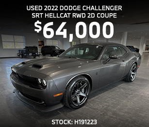 Used 2022 Dodge Challenger SRT Hellcat RWD 2D Coupe