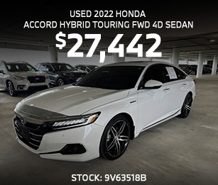 Used 2022 Honda Accord Hybrid Touring FWD 4D Sedan