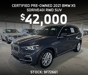 Used 2021 BMW X5 sDrive40i RWD SUV