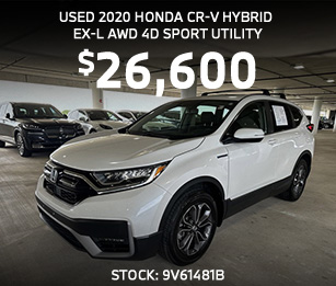 Used 2020 Honda CR-V Hybrid EX-L AWD 4D Sport Utility