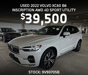 Used 2022 Volvo XC60 B6 Inscription AWD 4D Sport Utility