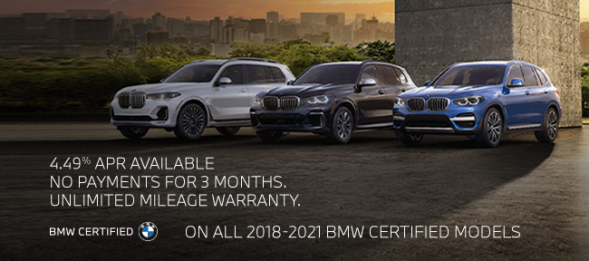 certified pre-owned BMW for sale
