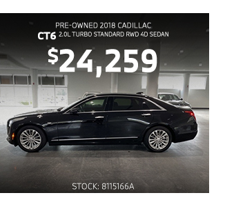 pre-owned Cadillac CT6