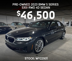 preowned BMW 5 Series