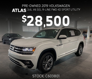 pre-owned 2019 Volkswagen Atlas 