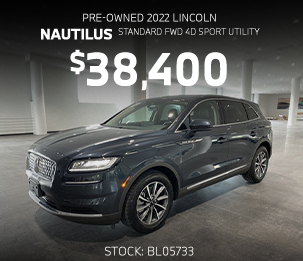 pre-owned 2022 Lincoln Nautilus