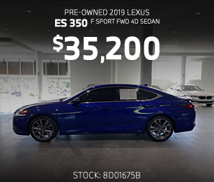 pre-owned 2019 Lexus ES