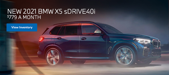 New 2021 BMW X5 sDrive40i