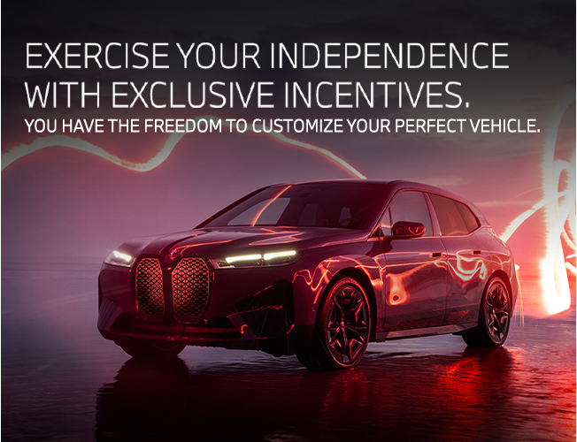 Exercise your independence - with Exclusive incentives - Freedom to customize your perfect vehicle