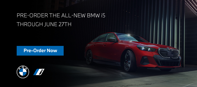 Pre-order the all new BMW i5