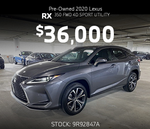 pre-owned 2020 Lexus RX