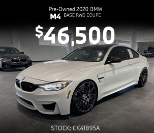 preowned 2020 BMW M4