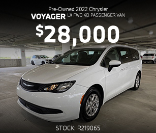 pre-owned 2022 Chrysler Voyager