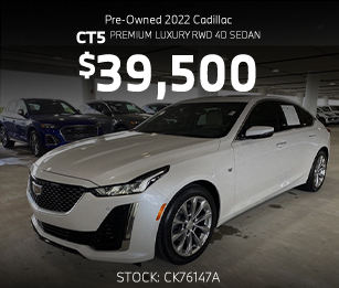 pre-owned 2022 Cadillac CT5