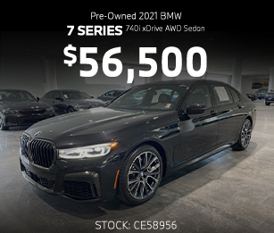 preowned 2021 BMW 7 Series 740i xDrive