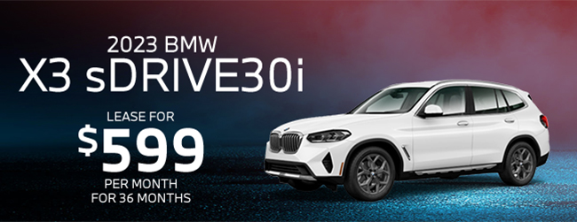 2023 BMW X3 sDRIVE30i
