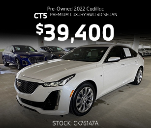 pre-owned 2022 Cadillac CT5 Premium