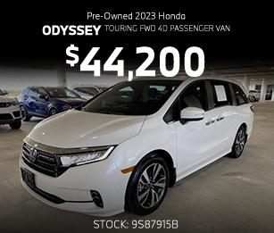 pre-owned Honda Odyssey Touring