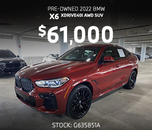 preowned BMW X6
