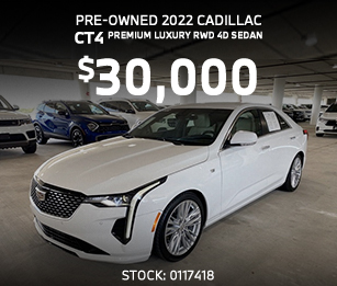 pre-owned Cadillac CT4