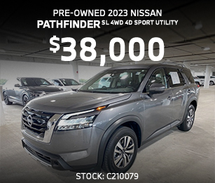 preowned Nissan Pathfinder