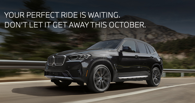 Your perfect ride is waiting. Don't let it get away this October