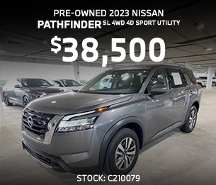 pre-owned Nissan Pathfinder