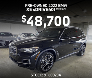 preowned BMW X5 sDrive40i