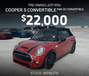 2017 Mini Cooper S Convertible