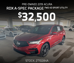 2019 Acura RDX A-SPEC Package