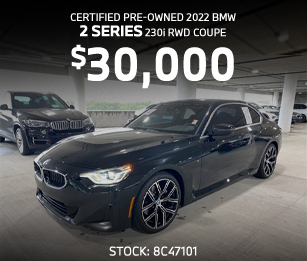 pre-owned 2022 BMW 2 Series 230i RWD Coupe