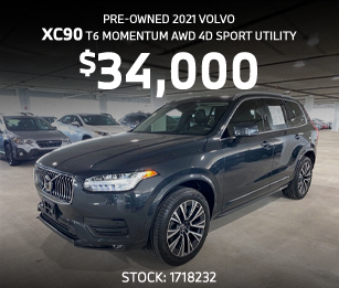 pre-owned 2021 Volvo XC90 T6