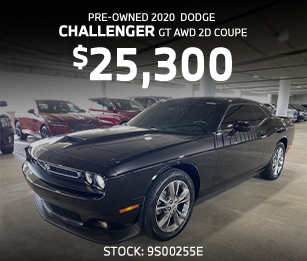 Pre-Owned 2020 Dodge Challenger GT AWD 2D Coupe