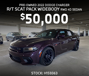 pre-owned 2022 Dodge Charger R/T SCAT PACK WIDEBODY