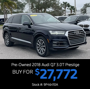 2018 Audi Q7 3.0T Prestige
