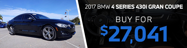 2017 BMW 4 Series 430i Gran Coupe
