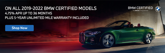 On all 2019-2022 BMW certified models - APR special