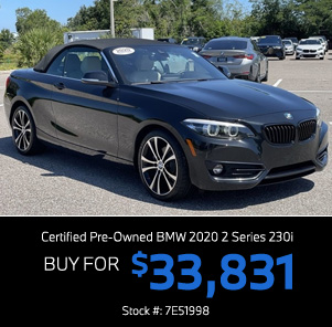 Pre-Owned 2020 BMW 2