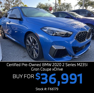Pre-Owned 2020 BMW 2 Series