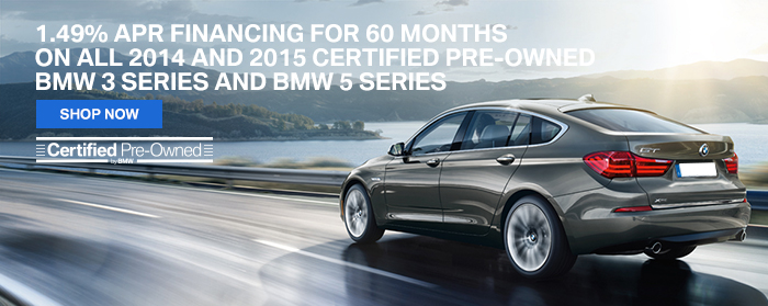 Certified Pre-Owned BMW 3 Series and BMW 5 Series