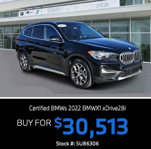 Certified BMWs 2022 BMW X1 xDrive28i