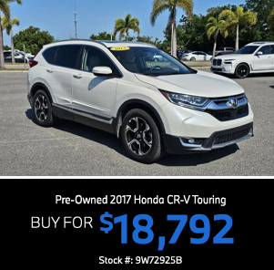 Pre-Owned 2017 Honda CR-V Touring